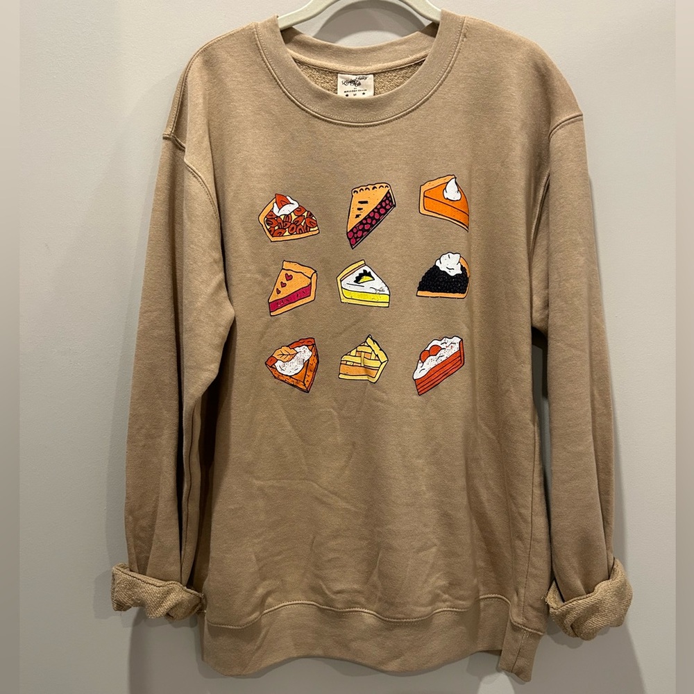 Living Fully Co and Mallory Ervin Pie Til I Die Sweatshirt